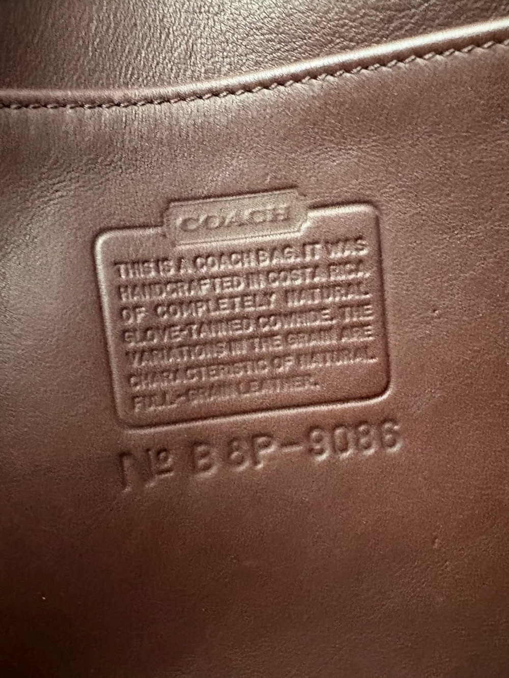 Vintage Coach Legacy Small Shopper Tote 9086 - Picture 10 of 10